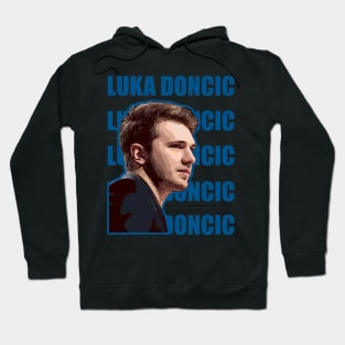 Luka Doncic Vector Art Hoodie